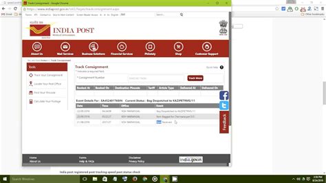 To track your item, you will need the reference number found on your post office receipt. speed post and registered tracking india post - YouTube