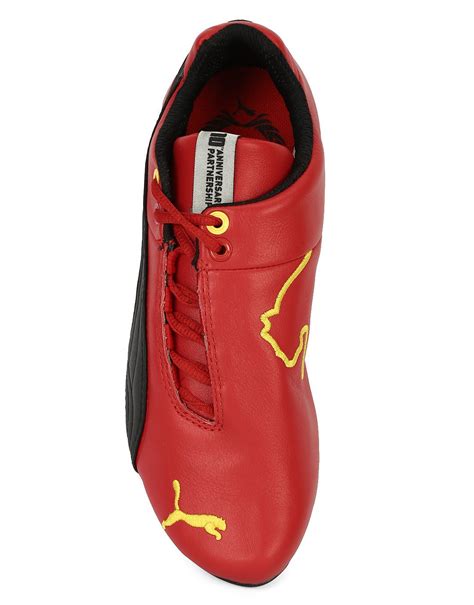 Puma kids youth girls boys shoes runner straps mesh suede black white sz 5c. Puma Red Ferrari Casual Shoes Price in India- Buy Puma Red Ferrari Casual Shoes Online at Snapdeal