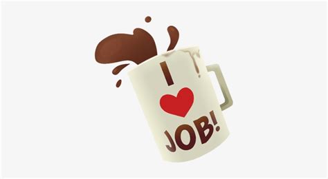 I Heart Job Coffee Mug Job Simulator I Heart Job Free Transparent