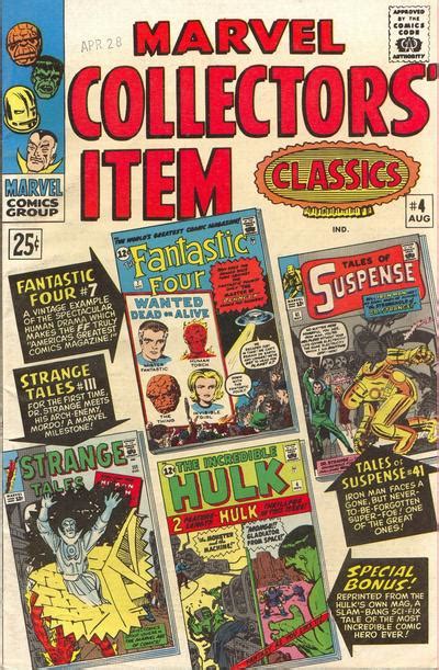 Marvel Collectors Item Classics Vol 1 4 Marvel Database Fandom