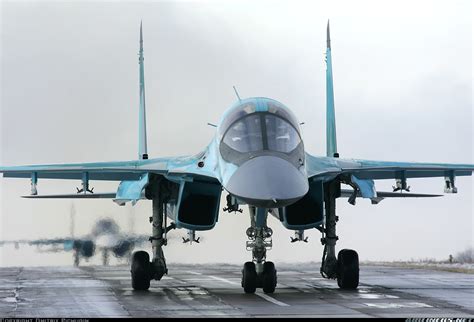 Sukhoi Su 34 Russia Air Force Aviation Photo 6487211