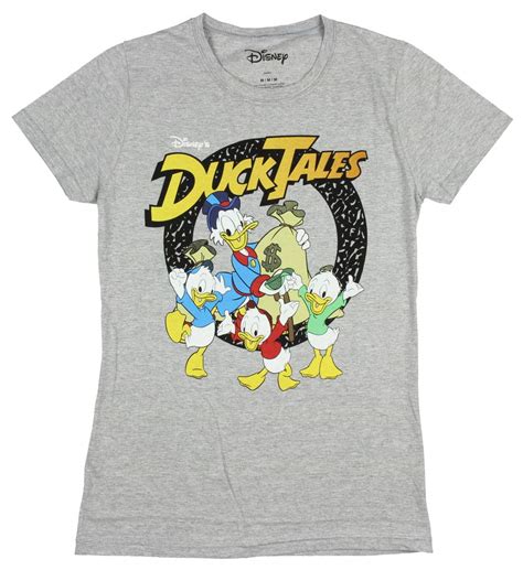 Ducktales Shirt Scrooge Mcduck Huey Luey Duey Graphics Character Adultt