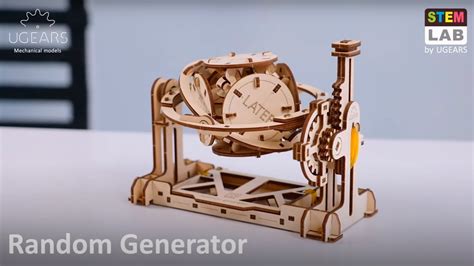 Random Generator Learn How It Works Ugears Stem Lab Series Youtube