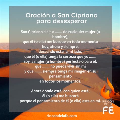 Oración A San Cipriano Para Desesperar