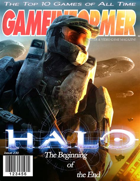 Game Informer Cover Halo By Michellemcmahan On Deviantart