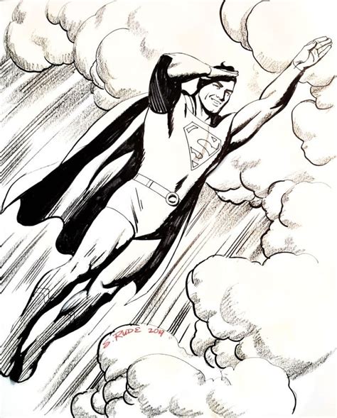 Superman By Steve Rude In Gil Cs Steve Rude Comic Art Gallery Room