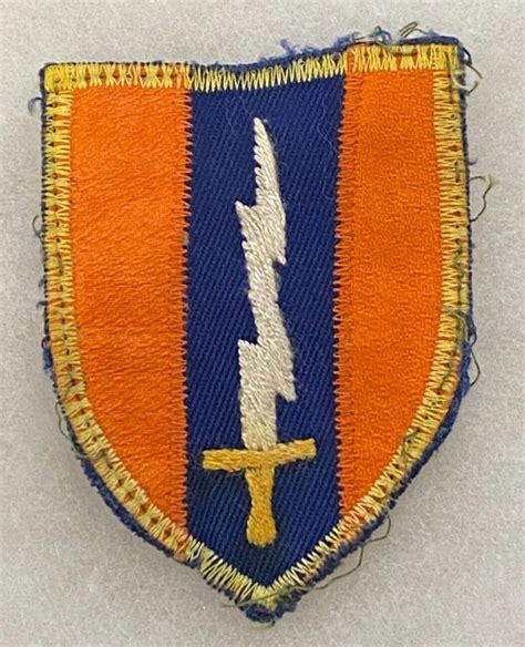 Us Army 1st Signal Brigade Patch Theater Made For Sale Soviet