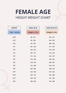 Free Height Weight Template Download In Word Pdf Illustrator