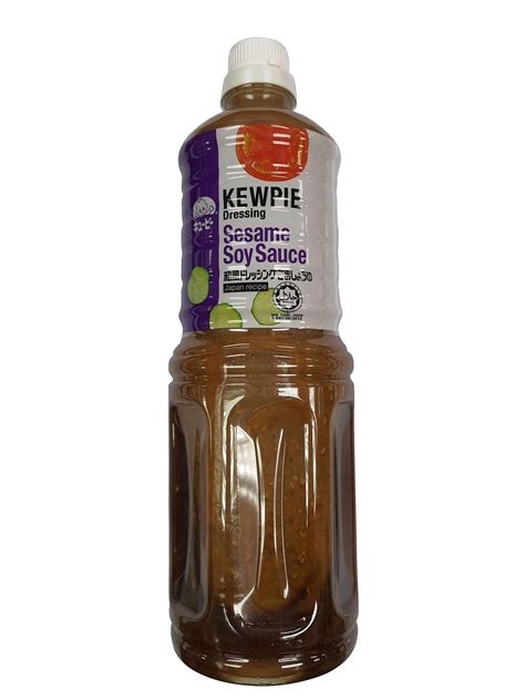 Kewpie Sesame Soy Sauce Dressinghalal Dressing 1ltr Seasonings