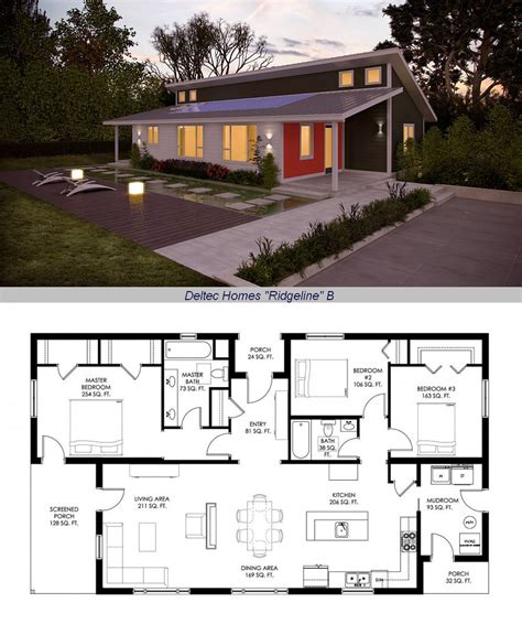 Edificação Complementar Modern House Plans Dream House Plans Small