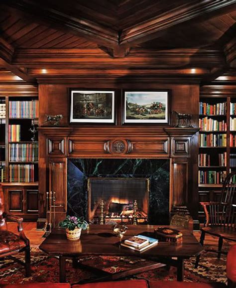 10 Famous Book Hoarders Home Libraries Home Library Design Home Library