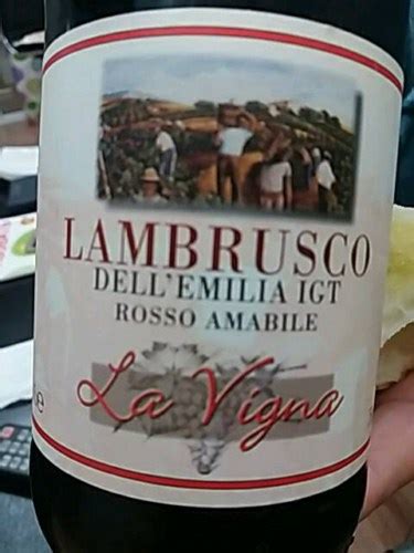 Chiarli 1860 La Vigna Lambrusco Dell Emilia Rosso Amabile Vivino Canada