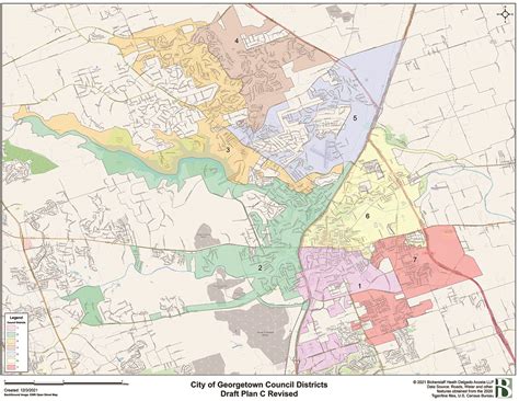 Map Of Georgetown Texas