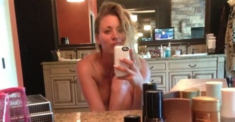 All The Leaked Kaley Cuoco Cell Phone Pics