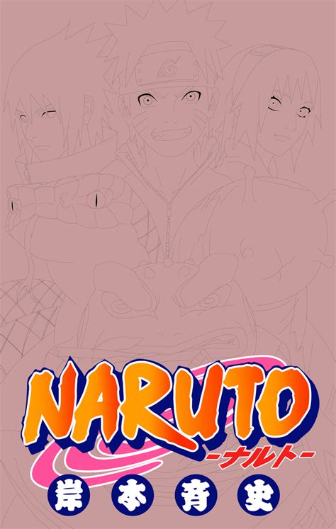 Naruto Volume Cover 66 Lineart Psd By Bangalybashir On Deviantart