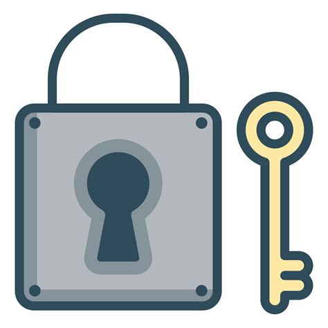 Key Lock Icon Office Iconset Vexels