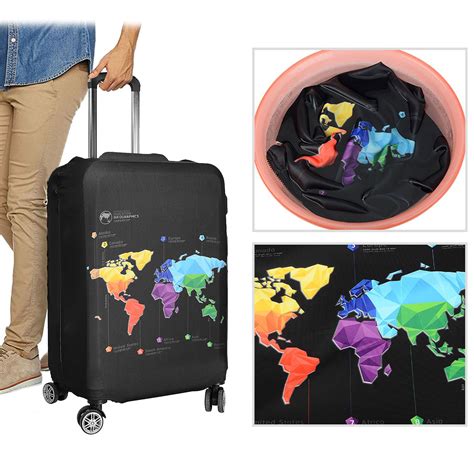 Xl Spandex Dust Proof Elastic Travel Protective Protector Suitcase