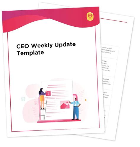 Free Download Ceo Weekly Update Template