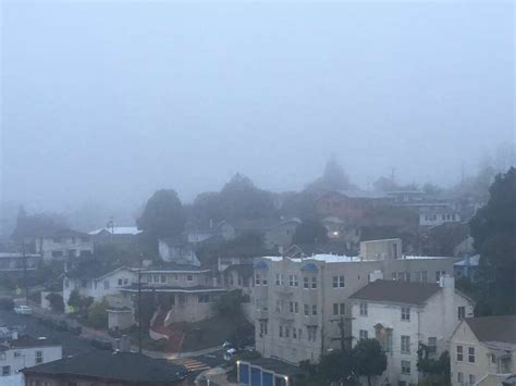 Fog Blankets Bay Area Visibility Down To Less Than 25 Mile In Some