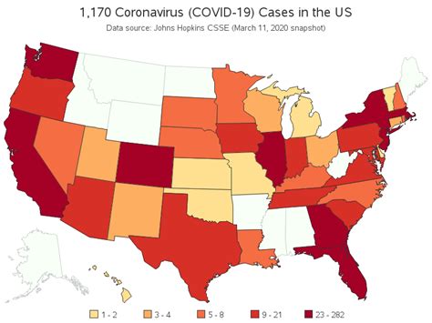 February 19 marked anomalous days on the daily count chart, and reformatted the chart note to better track data anomalies. Latest Updated Coronavirus (COVID-19) Map of US (United ...