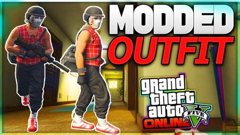 Gta 5 Online New Try Hardfreemode Modded Outfit Using Easy