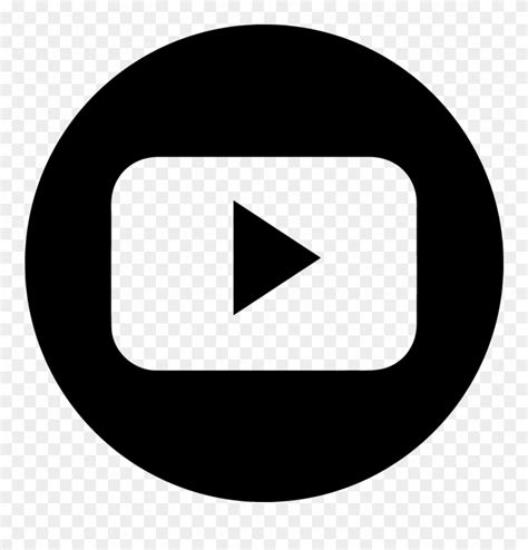 Youtube Logo Png White Circle