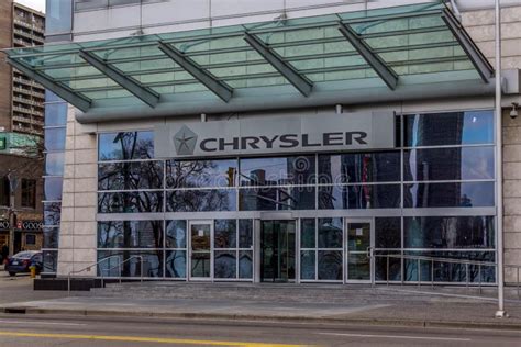 Chrysler Canada Headquarters Editorial Stock Image Image Of Detroit