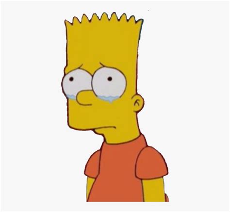 Bart Drawing Depressed Transparent Png Clipart Free Bart Simpson