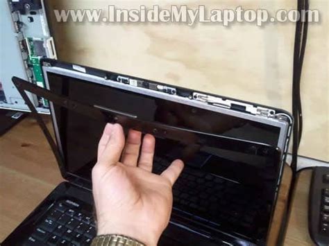 Replacing Cracked Screen On Dell Inspiron 1545 Inside My Laptop