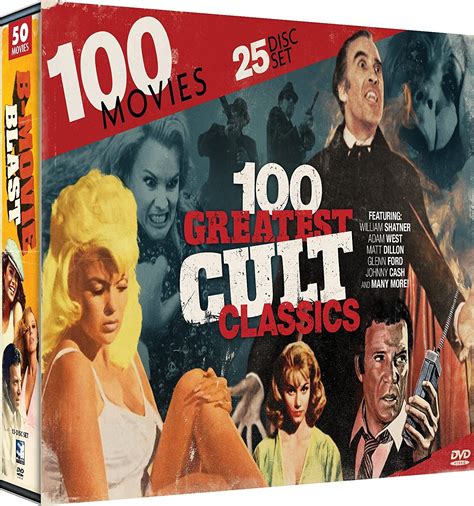 100 Greatest Cult Classics Amazonca Tba Dvd
