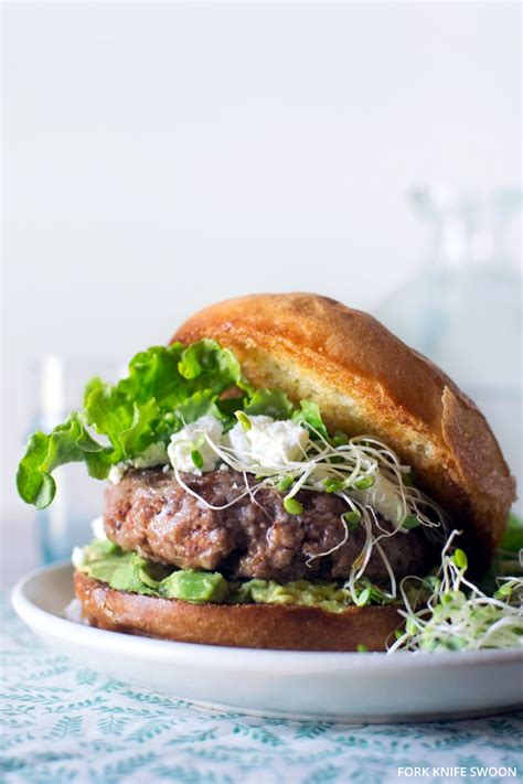 Lamb Burgers With Goat Cheese And Avocado Free Recipe Below