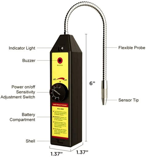 Gas Leak Detector Portable Ac Leak Detector For Homecar Air Condition