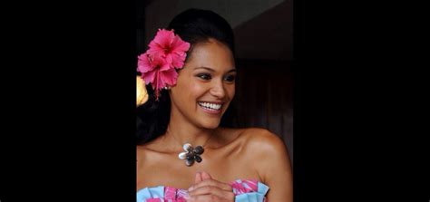 Photo Hinarere Taputu Miss Tahiti Deviendra T Elle Miss France 2015 Purepeople