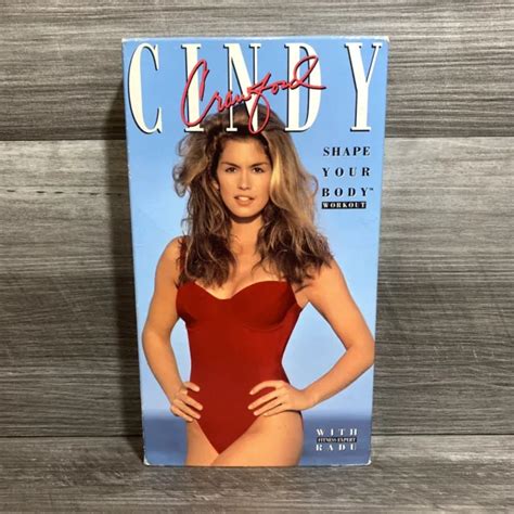 Cindy Crawford Shape Your Body Workout Vhs Exercise Picclick