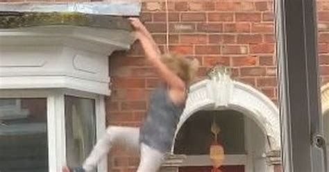 Woman Filmed Falling From Window Ledge Brags My Street Cred Has Gone