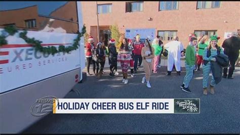Holiday Cheer Bus Elf Ride Brings Joy To Kids Fighting Cancer