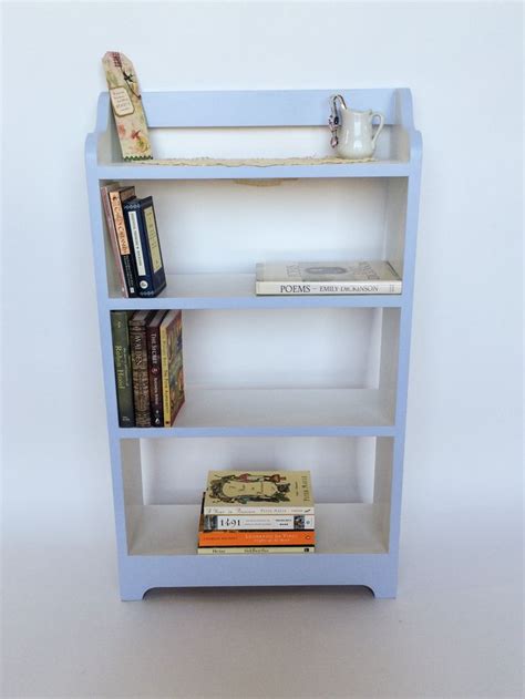 Handcrafted Wood Bedside Bookcase Pick Your Colors Bookcase