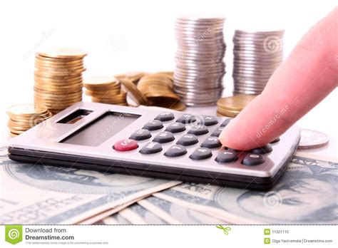 Calculation Of Money Stock Photo - Image: 11321110