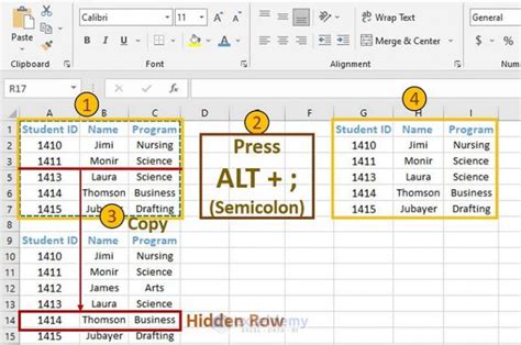 How To Copy Visible Cells Only In Excel Fast Ways Exceldemy