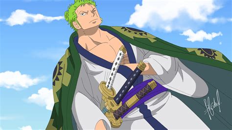 Zoro Wano Arc Wallpaper