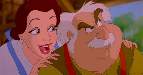 Belle And Her Father Maurice Disney Clipart Disney Ch