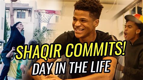Shaqir O Neal Is Committed Day In The Life With Shareef O Neal Jaygup