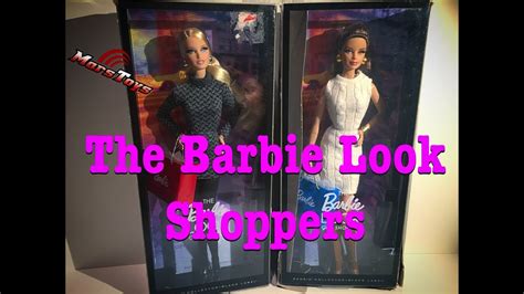 The Barbie Look City Shopper Unboxing And Doll Review Youtube