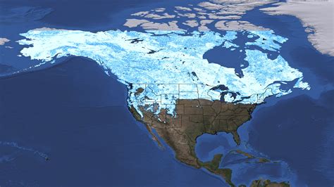 Svs North America Snow Cover Maps