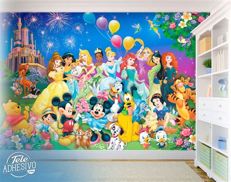 Wall Mural Disney Characters