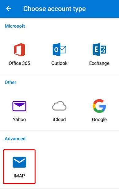 Konfigurasi Email CPanel Di Aplikasi Android Microsoft Outlook