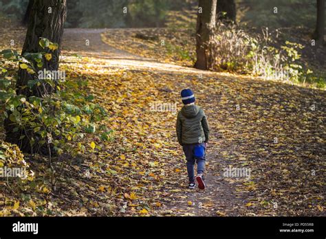 School Boy Walking Alone Hi Res Stock Photography And Images Alamy