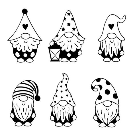 Gnome Silhouette Illustrations Royalty Free Vector Graphics And Clip Art