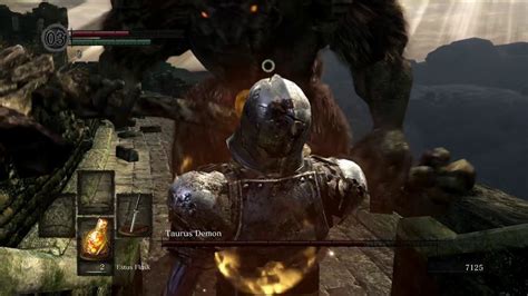 Dark Souls™ Remasteredboss Fight Taurus Demon Youtube