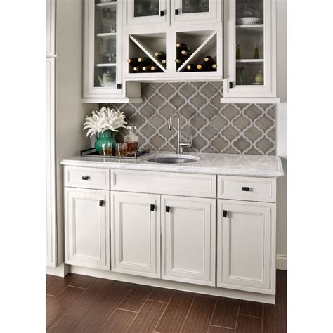 Rated 5 out of 5 stars. Dove Gray Arabesque Ceramic 8mm - Backsplash Tile USA